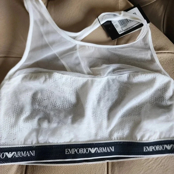 Emporio Armani New with  tag Bralette size S under bust 16" - Picture 3 of 7
